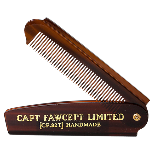 Captain Fawcett's Folding Pocket Beard Comb (187)