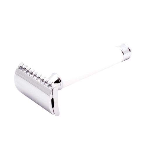 Muhle Traditional Safety Razor White (136)